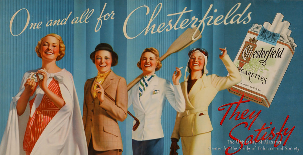 08 Poster Chesterfield Ad One and all for