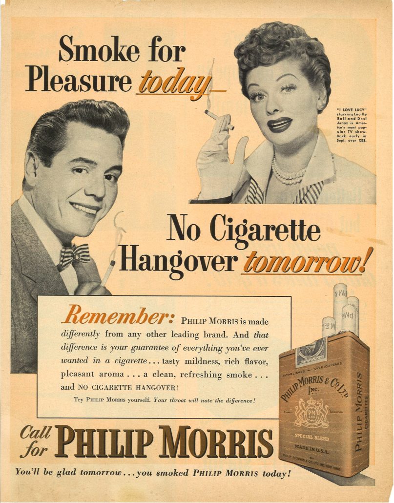Lucy and Ricky for Philip Morris