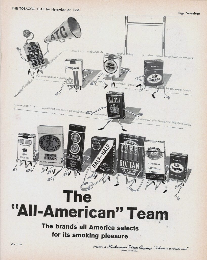 The All American Team trade ad 1