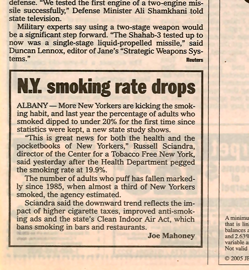 ny smoking rate drops