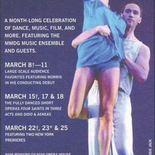 2006 Mark Morris Dance Group Ad Sponsor Altria wm