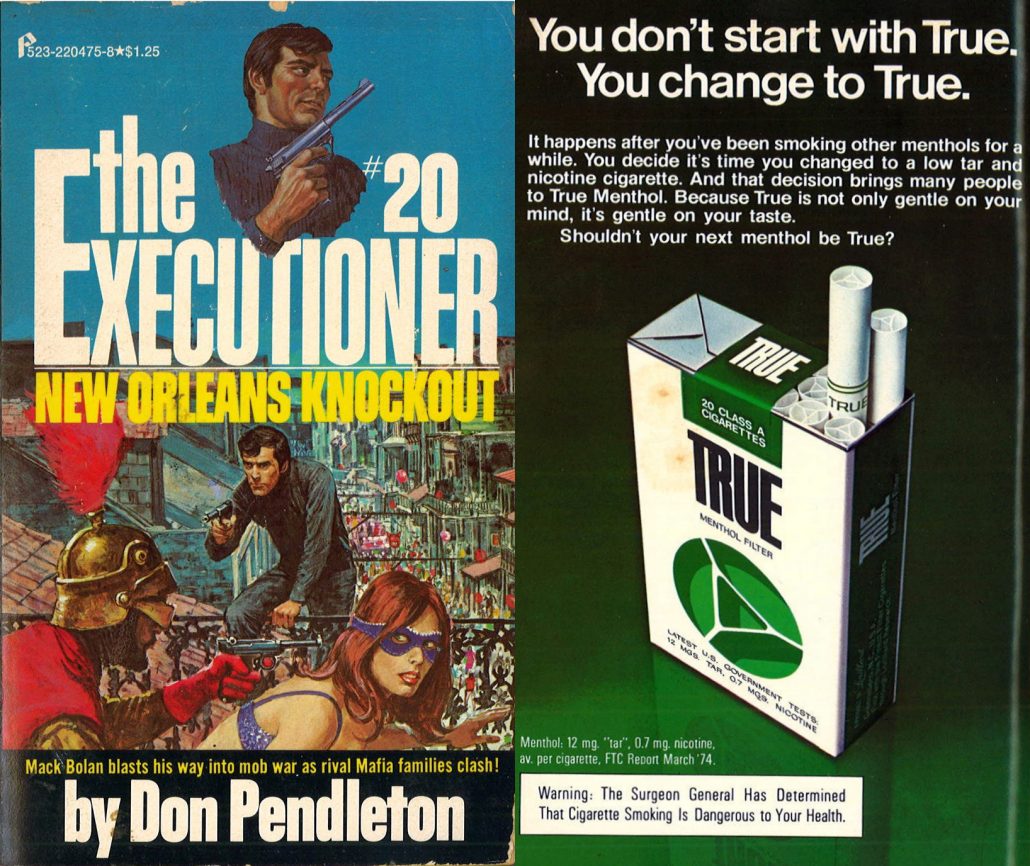 1974 The Executioner Front Cover True Ad