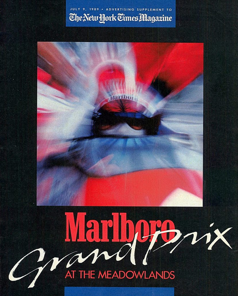 1989 NYT Mag supplement Marlboro Grand Prix