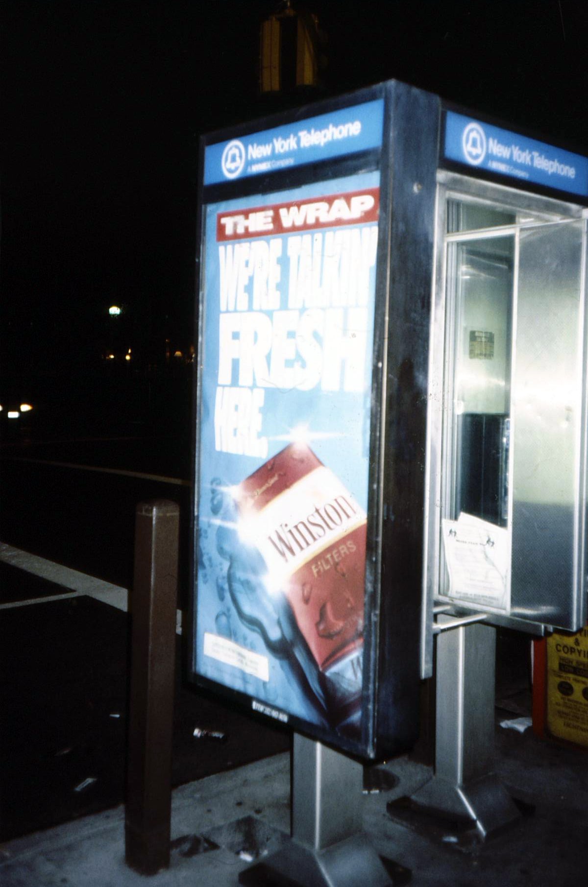 1991 New York Telephone Winston ad