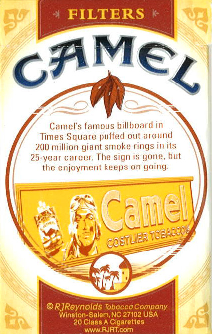 Camel Times Square pack