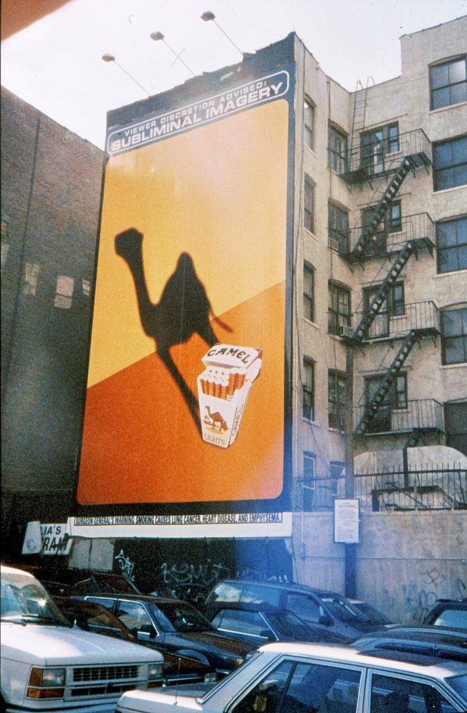 Camel abstract billboard
