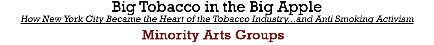 Minority Arts Groups