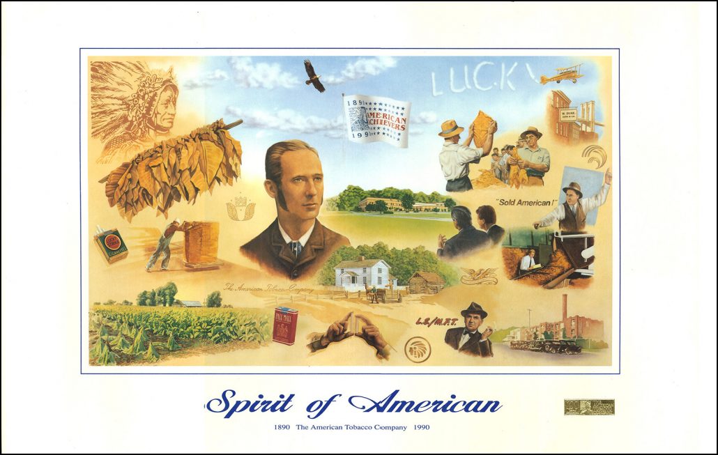 Spirit of American art print  bdr