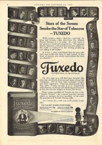 1915 Colliers Charley Chaplin Etc. for Tuxedo 1