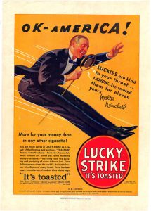 1932 Walter Winchell for Lucky Strike