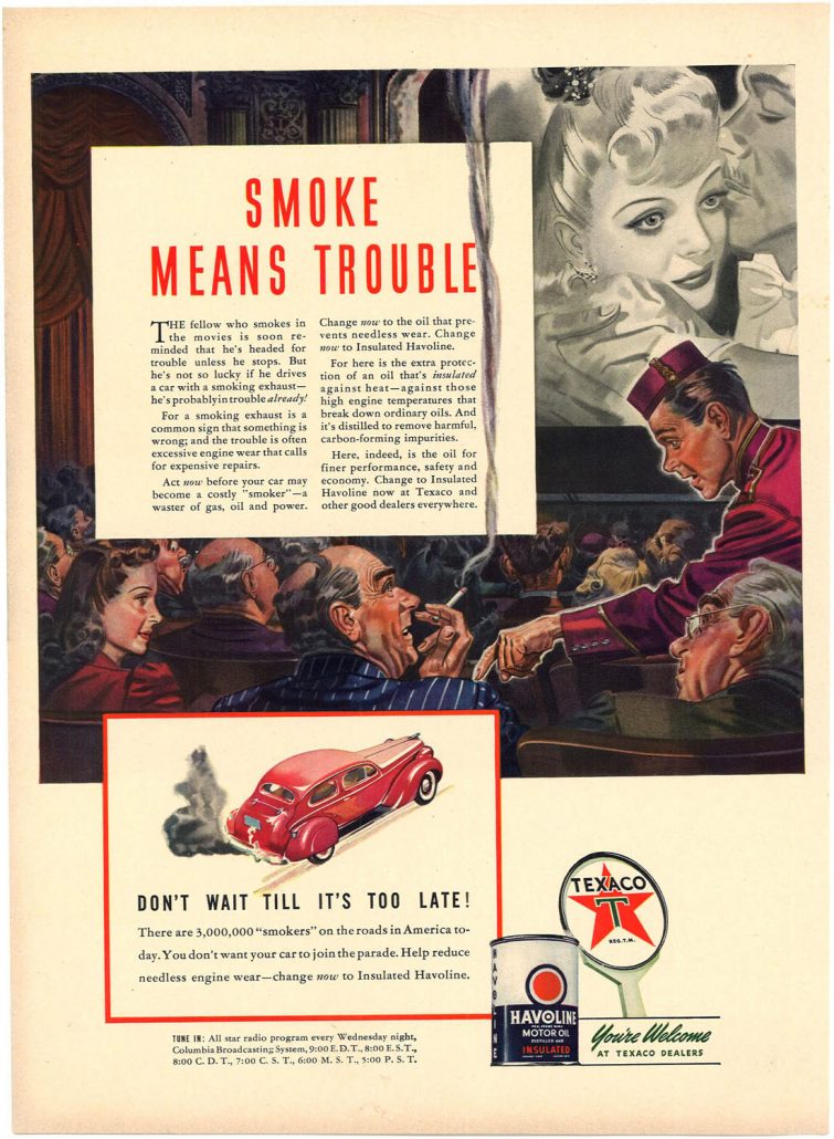 1941 Havoline Motor Oil Ad 1