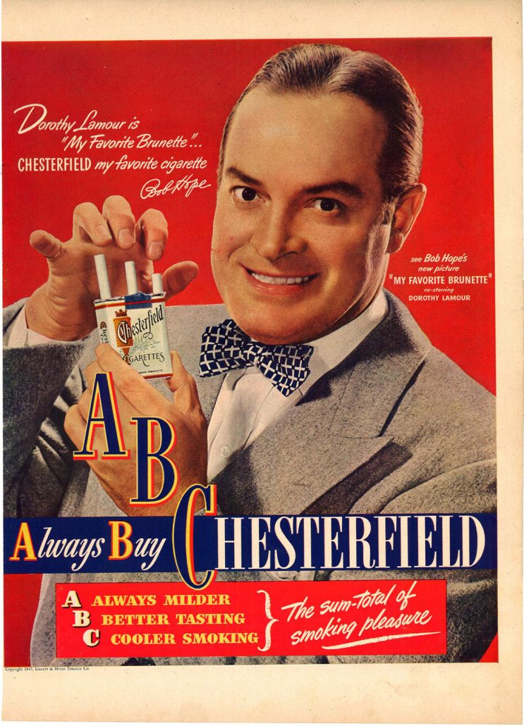 1947 Bob Hope for Chesterfield 1