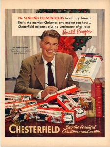 1951 Life Ronald Reagan for Chesterfield