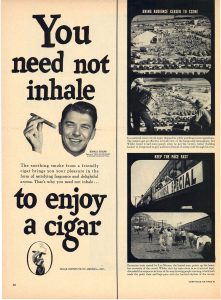 1951 Ronald Reagan for Cigar Institute of America Inc