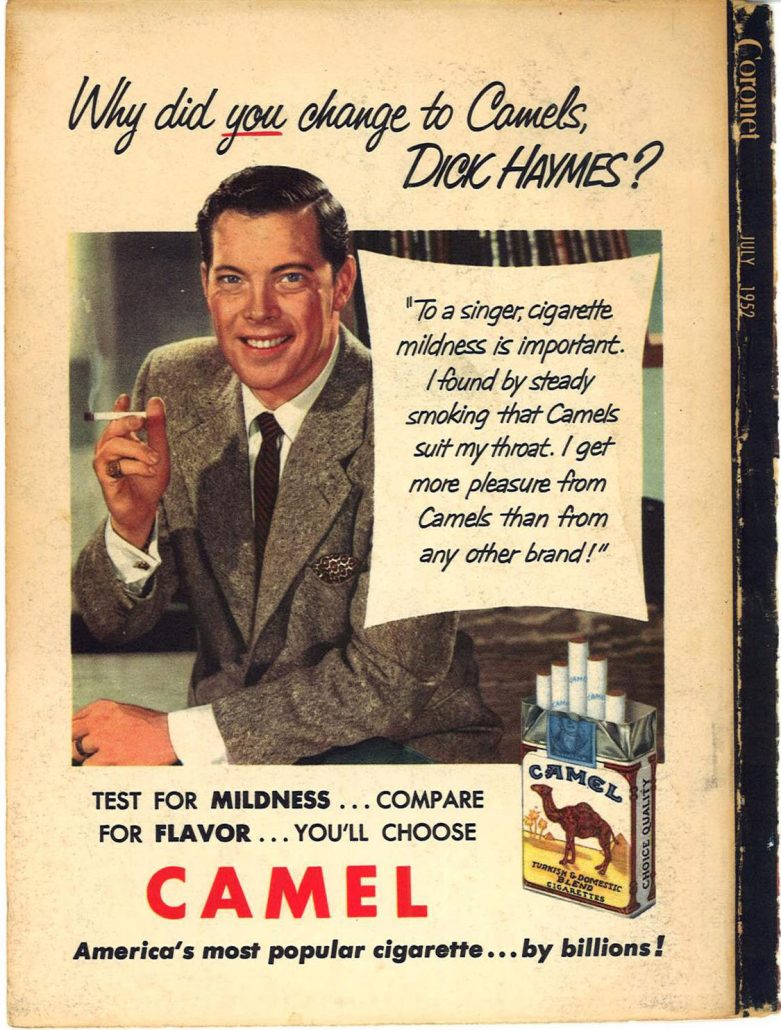 1952 Coronet Dick Haymes for Camel