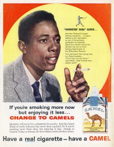 1962 Hank Aaron for Camel