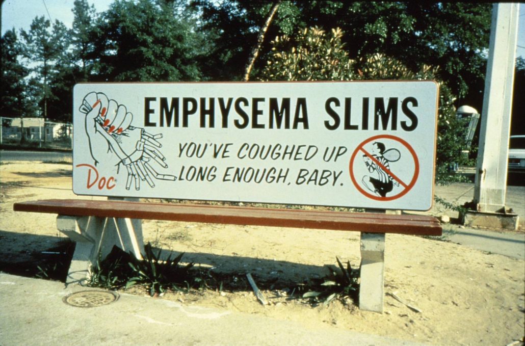 1978 DOC Bus Bench Emphysema Slims