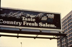 1978 Salem Billboard Taste Country Fresh