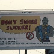 1985 DOC Billboard Dont Smoke Sucker