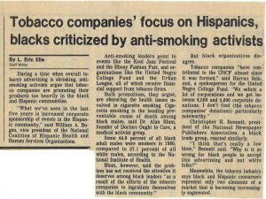1986 10 23 Atlanta Journal Activists Criticize Focus on Hispanics Blacks