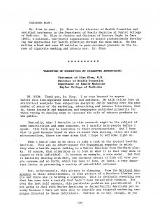 1987 03 31 Smoking Health Committee Proceedings Targeting of Minorities by Cig Ads Pg 2