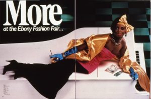 1987 More Ad More at the Ebony Fashion Fair 1