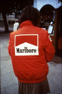 1988 Woman in Marlboro Jacket