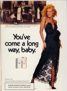 1989 People Extra Virginia Slims Ad