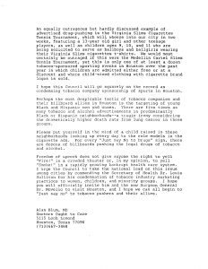 1990 AB Testimony Targeting of Houston Women Children Minorities Pg 2