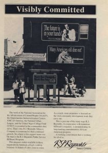 1992 07 25 Wash. Afro American RJR Billboard Program Ad 1