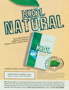 1999 04 23 USA Today Kool Natural Ad