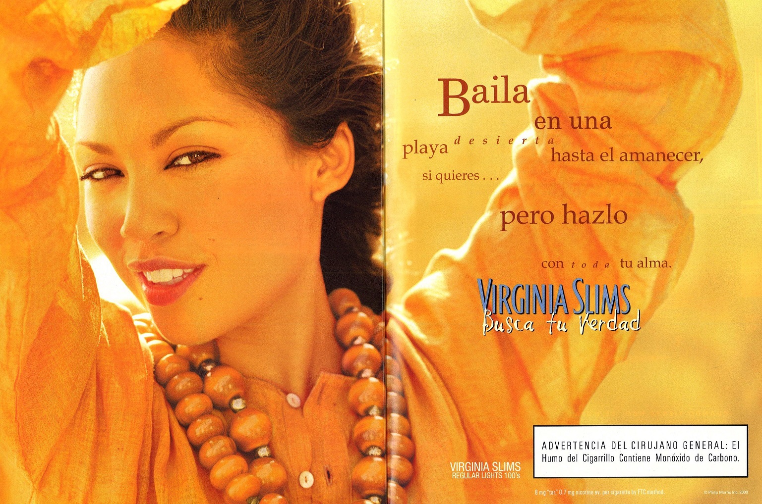 2000 04 Latina Virginia Slims Ad Spanish