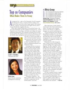 2005 06 DiversityInc Top 50 Companies for Diversity Pg 8