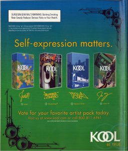 2006 03 09 Rolling Stone Kool Ad Self Expression Matters