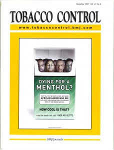 2007 12 Tobacco Control Dying for a Menthol