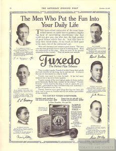 1913 10 18 Sat Eve Post Cartoonists for Tuxedo 1