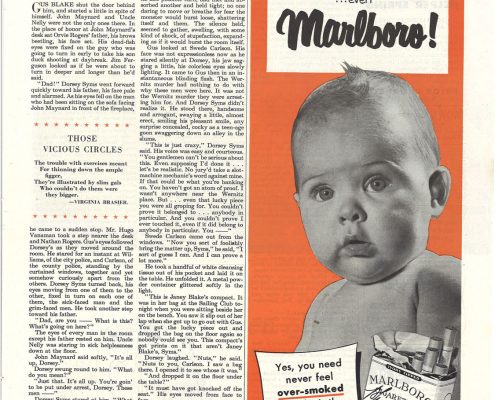 1950 Marlboro Baby Ad Gee Dad You Always Get the Best 1
