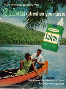 1966 Salem Ad Refreshes Your Taste