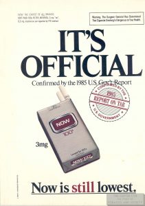 1985 Now Ad Its Official