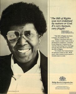 1990 Bill of Rights 200th Anniversary Ad with Barbara Jordan