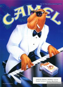 1991 Camel Ad Joe Camel Playing Piano 1