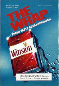 1991 Winston Ad The Wrap