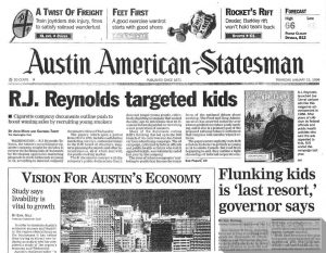 1998 01 15 Austin American Statesman RJR Targeted Kids