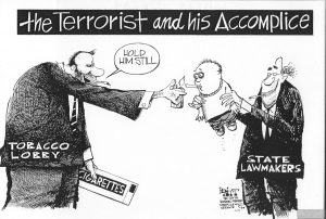 2004 Britt Cartoon Terrorist Accomplice 1