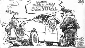Cole Cartoon Car Wreck Settlement 1