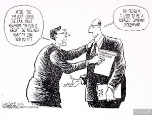 Siers Cartoon FAA Must Reassure the Public About Airline Safety 1