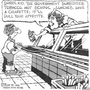 Stein Cartoon No School Lunch Subsidies