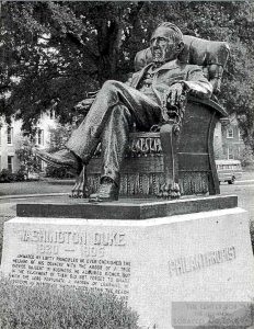 n.d. Statue of Washington Duke