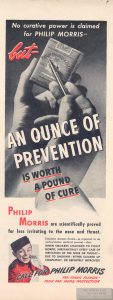 1940 PM Ad An Ounce of Prevention