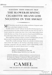 1942 04 11 JAMA Camel Ad